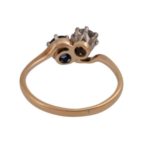 Ring mit Altschliffdiamant ca. 0,45 ct, - photo 4
