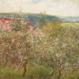 KORNBECK, JULIUS (Winnenden 1839-1920 Oberensingen) 'Blühende Obstbäume'. - фото 1