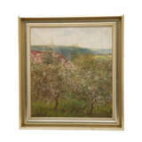 KORNBECK, JULIUS (Winnenden 1839-1920 Oberensingen) 'Blühende Obstbäume'. - Foto 2