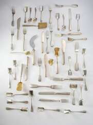 57 Parts Of Silver Cutlery,