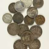 Konvolut von 15 Silbermünzen, - Foto 1