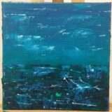 “calm” Canvas Acrylic paint Abstractionism Marine 2020 - photo 1