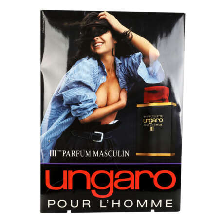 UNGARO VINTAGE Reklame "PARFUM MASCULIN". - Foto 1