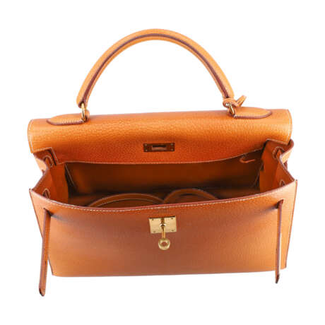 HERMÈS Henkeltasche "KELLY 32 SELLIER", Kollektion: 1993. - Foto 6