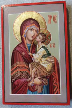 “Mother of God Tenderness mother of God of Tenderness icon of the written” Wood Tempera Renaissance 2019 - photo 1