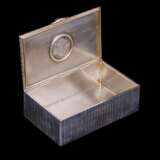 Русская сигарная коробка с монетой Екатерины 2 - фото 4