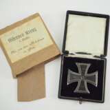 Preussen: Eisernes Kreuz, 1914, 1. Klasse, im Etui. - фото 1