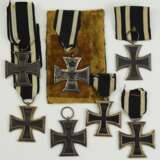 Preussen: Eisernes Kreuz, 1914, 2. Klasse - 7 Exemplare. - фото 1