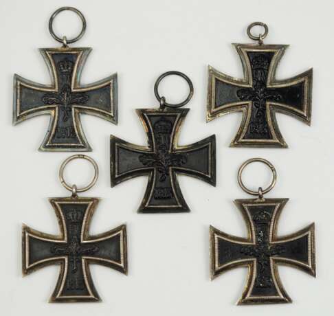 Preussen: Eisernes Kreuz, 1914, 2. Klasse - 5 Exemplare. - фото 2