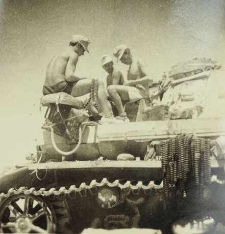 Nachlass eines Leutnant der Panzertruppe des Afrika-Korps. - Foto 2