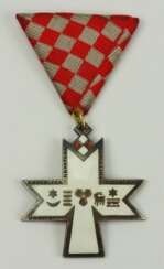 Kroatien: Orden der Krone König Zvonimir, 2. Modell, Ritterkreuz.