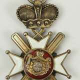 Serbien: Orden des Kreuzes von Takowo, 4. Modell (1878-1903), Ritterkreuz. - Foto 3