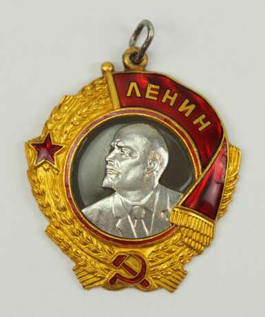 Sowjetunion: Lenin Orden, 5. Modell, 1. Typ. - Foto 1
