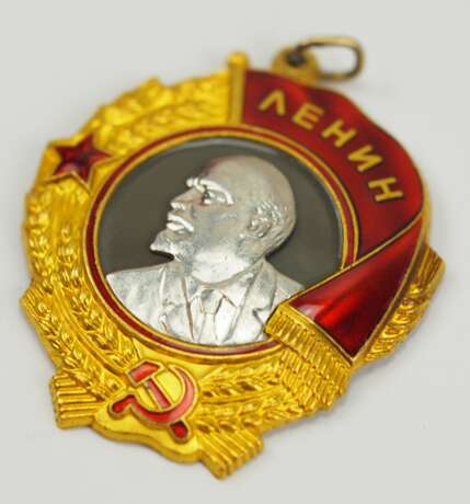 Sowjetunion: Lenin Orden, 6. Modell, 2. Typ. - Foto 2