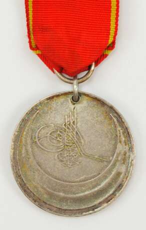 Türkei: Kreta-Gefechts-Medaille 1868. - Foto 1