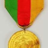 Türkei: Medaille zur Erinnerung an den Besuch Kaiser Wilhelm II., 1889 in Konstantinopel, in Gold. - фото 1