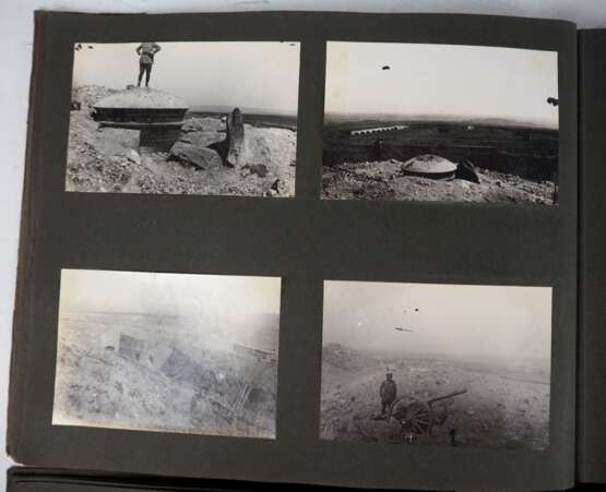 1. Weltkrieg: Lot von 2 Fotoalben des Flieger-Beobachter Ludwig Brauer - Jagdstaffel 2 / Etappen-Flugzeug-Park 7. - photo 6