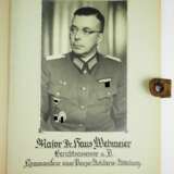 Erinnerungsalbum an den Kommandeur der I./ Artillerie-Abteilung 76 (mot.). - Foto 1