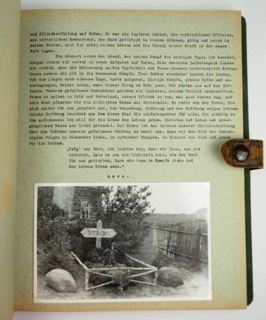 Erinnerungsalbum an den Kommandeur der I./ Artillerie-Abteilung 76 (mot.). - photo 3