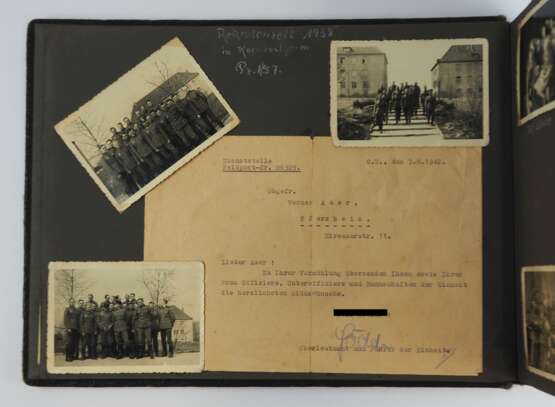 Fotoalbum eines Unteroffiziers der 1./ Panzer-Nachrichten Abt. 82. - фото 4