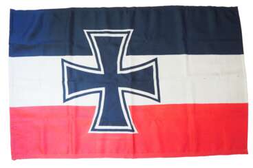 Deutsches Reich: Kriegsflagge 123 x 79 cm.