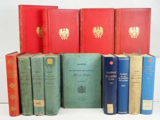 Preussen: Handbuch über den Königlich Preussischen Hof und Staat 1878/79 - 1905.
