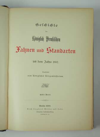 Geschichte der Königlich Preußischen Fahnen und Standarten seit dem Jahre 1807 - 2 Bände. - фото 2