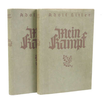 Hitler, Adolf: Mein Kampf - Erstausgabe in 2 Bänden. - фото 1