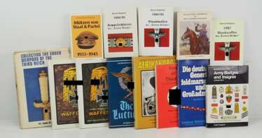 3. Reich: Lot Sammler-Literatur.