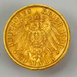 Württemberg: 20 Mark, Wilhelm II., 1900. - фото 3