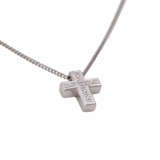 Kleines Kreuz mit Diamant - Foto 3