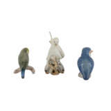 Konvolut 3 Vogelfiguren, 20. Jahrhundert: - photo 4