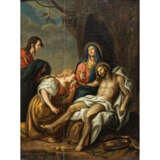 MEISTER DES 18. Jahrhundert, "Beweinung Christi" - Foto 1