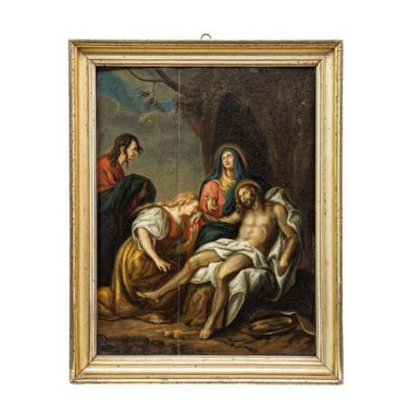 MEISTER DES 18. Jahrhundert, "Beweinung Christi" - фото 2