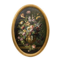 MALER DES 19. Jahrhundert, "Stillleben mit einem Blumenstrauß"