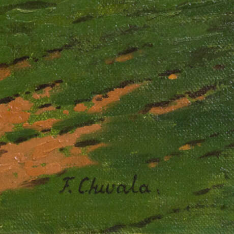 CHWALA, FRITZ (Wien 1872-1936, ebenda an der Akad.), "Landschaft", - фото 3