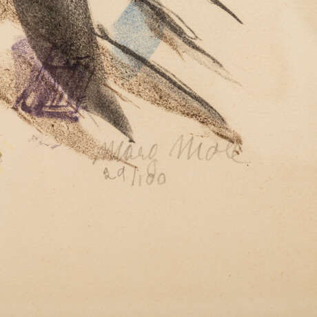 MOLL, MARGARETE (1884-1977), 2 Abstrakte Kompositionen, - фото 3