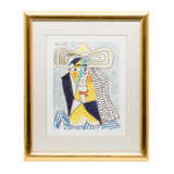 PICASSO, Pablo, NACH (1881-1973), 2 Reproduktionen "Rauchender" und "Dame", - photo 2