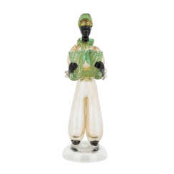 VENINI MURANO Glasfigur eines arabischen Herrn,