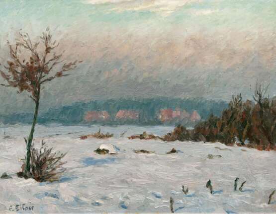 Ernst Eitner. Winter - фото 1
