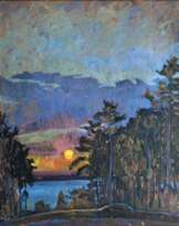 Sonnenuntergang am Falkenstein