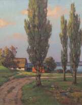 Drei Pappeln an der Ostsee