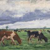 Friedrich Schaper. Kühe auf der Weide - Foto 1