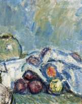 Tischstilleben mit Früchten