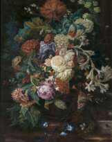 Üppiges Blumenstilleben