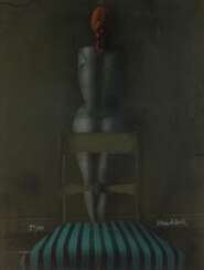 PAUL WUNDERLICH 1927 Eberswalde - 2010 Saint-Pierre-de-Vassols MIT DEM GESICHT ZUR WAND