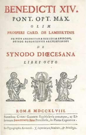 Benedikt XIV., Papst (Prospero Lambertini). - photo 1