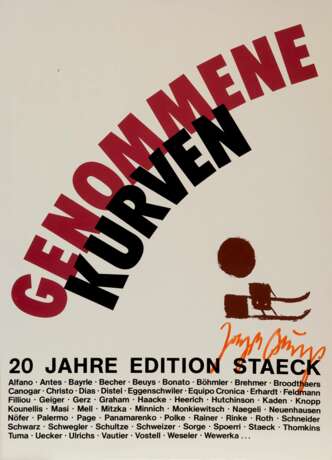 'GENOMMENE KURVEN - 20 JAHRE EDITION STAECK' - Foto 1