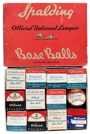 Base Balls Spalding No. 1, MIB - Foto 1