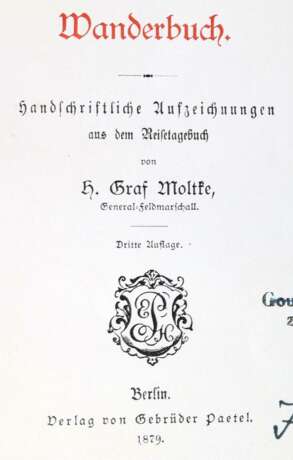 Moltke, H.Graf von. - photo 1